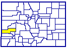 County Map of Colorado